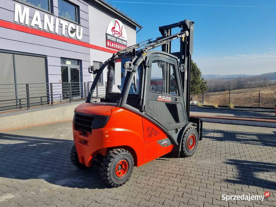 Wózek widłowy Linde H30D02 Przesuw boczny BD2328 Linde małopolskie Mogilany