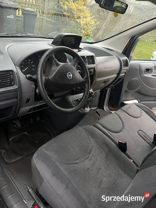 Fiat scudo 20 136 2007r 9os long nieuszkodzony Strzegowo