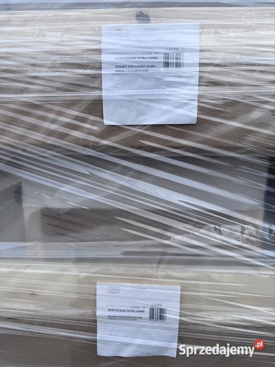 Schody strychowe ocieplane grubość 46 mm Oleśnica sprzedam