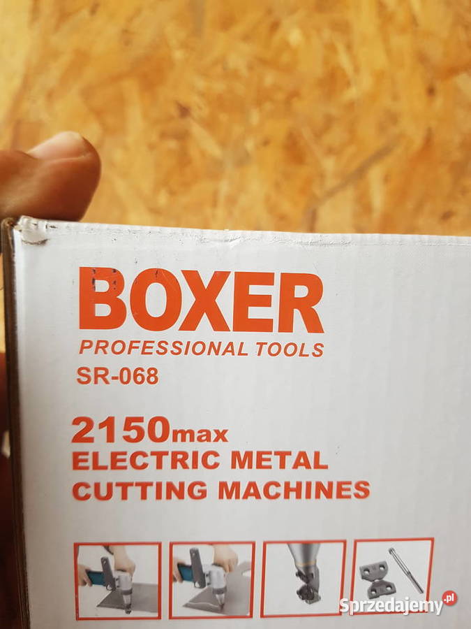 ELEKTRYCZNE NOŻYCE DO CIĘCIA BLACHY FALISTEJ Głogowa