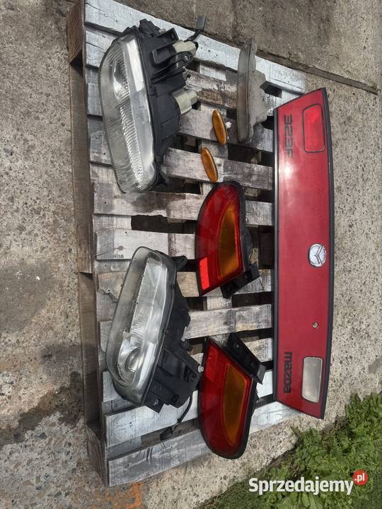 Lampy Mazda 323f komplet przód tył lewa prawa
