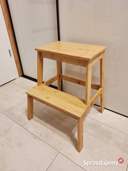 IKEA TENHULT Taboret bambus 43x40x50 Lutynia