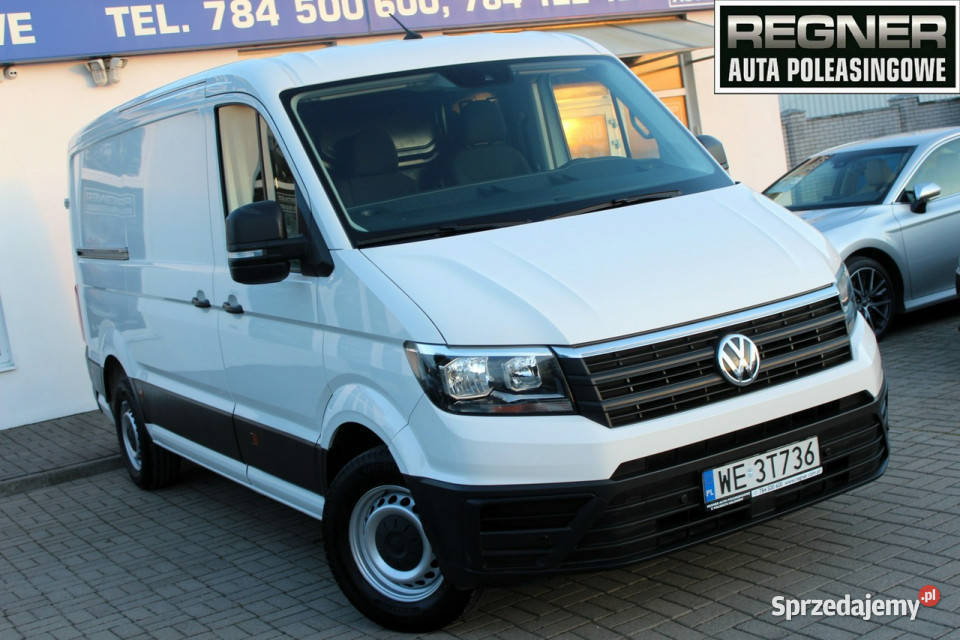 Volkswagen Crafter Niski FV23 SalonPL 3os Fotel mazowieckie Sokołów