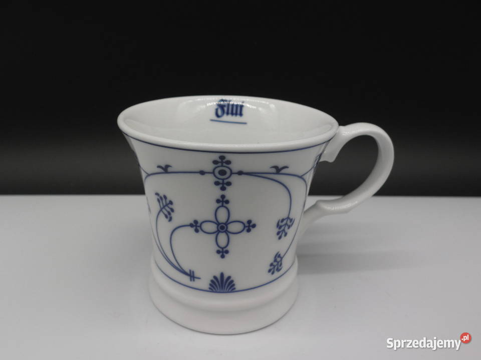 Porcelanowy Kubek Wzór Słomkowy Indisch Blau Raszków