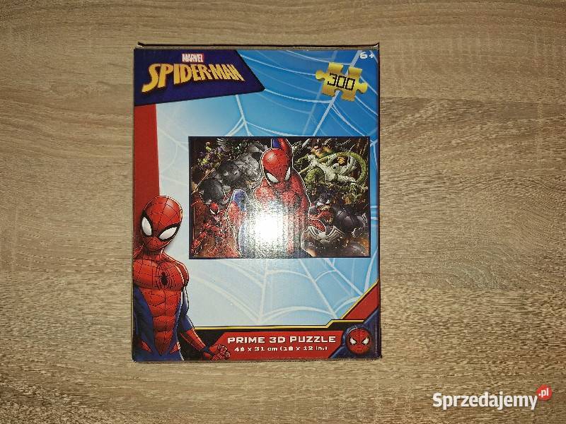 Puzzle 3D SpiderMan 300 elementów Marvel Warszawa