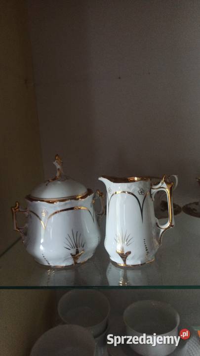 Secesja Cukiernica i mlecznik Bez sygnatury sprzedam