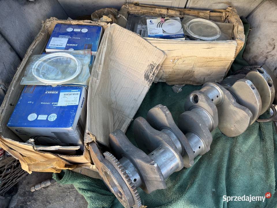 Kamaz części wał korbowy tłoki tuleje opolskie Krapkowice