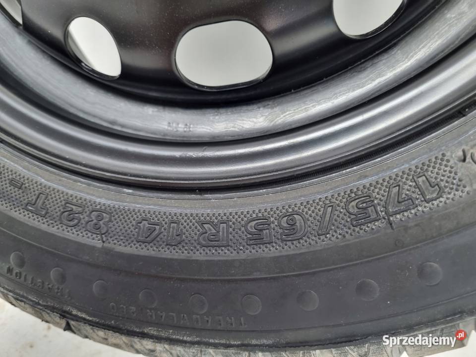 KOŁO ZAPASOWE zapas Opel Corsa C felga 17565 R14 sprzedam