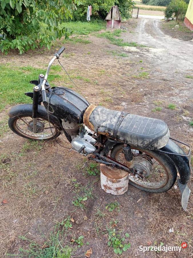 Wsk 125 sprawna jeżdżąca wsk 125 łańcuch lubelskie sprzedam