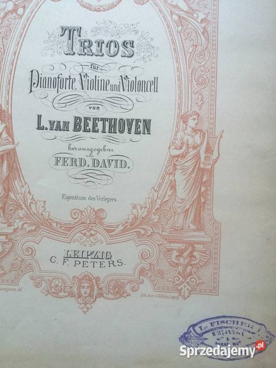 Zbiór partytur z końca XIX w sprzedam