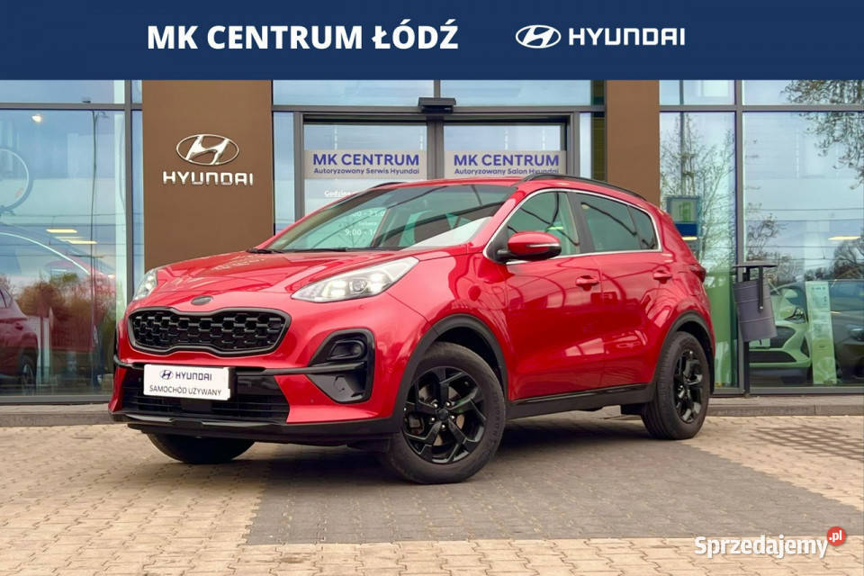Kia Sportage 16GDi 132 Black Edition 1rej2021 serwisowany w ASO Piotrków Trybunalski