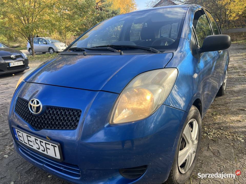 Toyota yaris 13 gaz Łódź