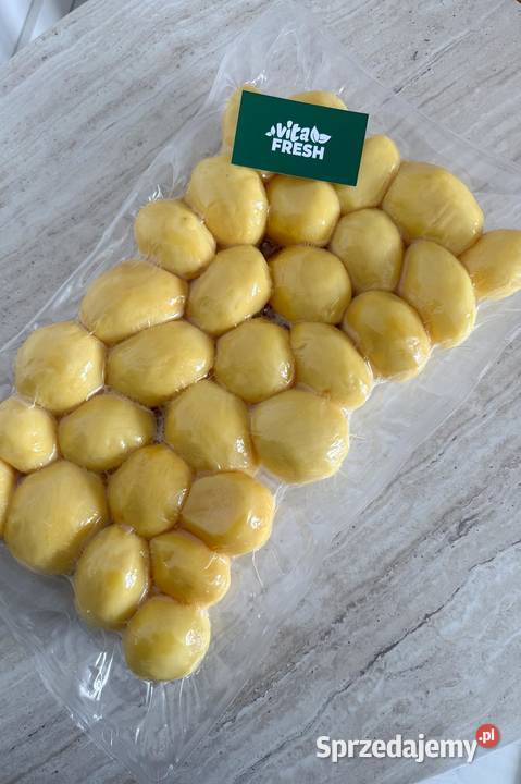 Ziemniaki obrane surowe, pasteryzowane, vakum 3kg, 5kg