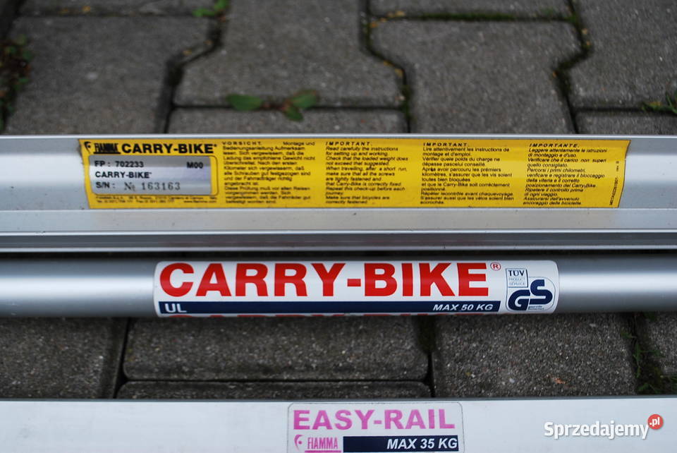 BAGAŻNIK NA ROWERY FIAMMA CARRYBIKE DO