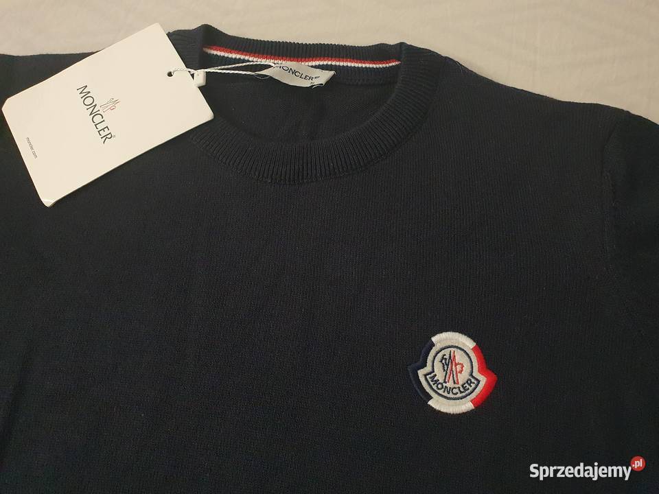 NOWY męski sweter Moncler bluzka męska Wkładane przez głowę  Gdynia
