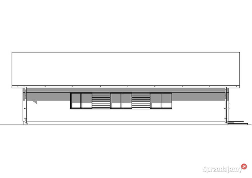 PROJEKT PROSTEGO PARTEROWEGO DOMU B656 PROJEKT Kraków
