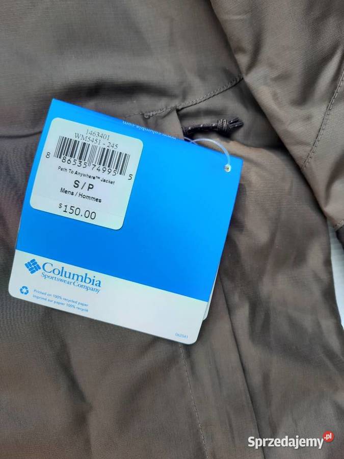 S Kurtka męska zimowa Columbia 110 Khaki USA