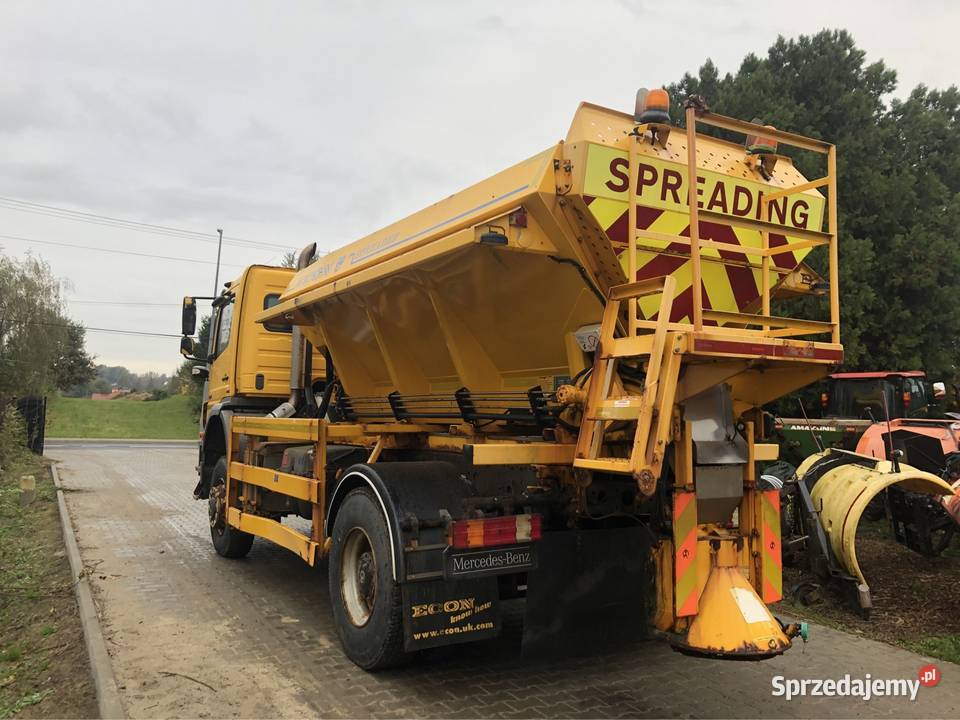 Mercedes Axor 2011 4x4 euro5 manual piaskarka