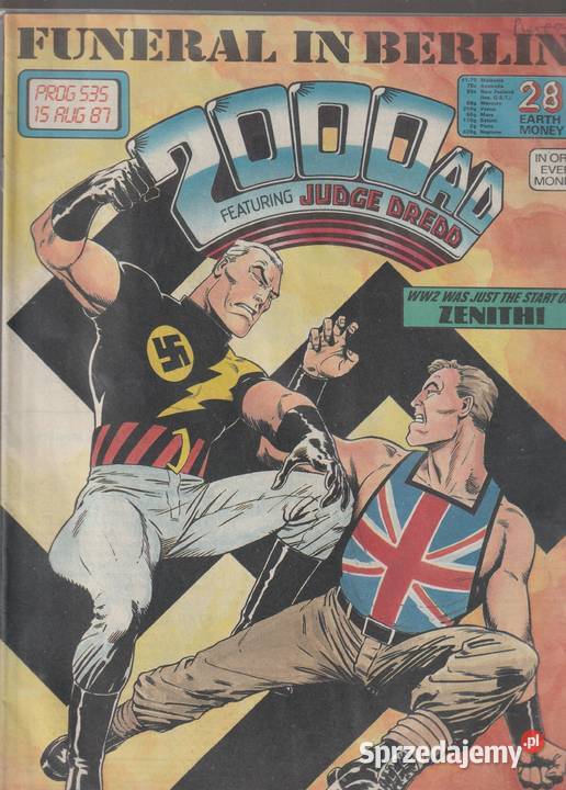2000 AD 535 81987 angielski Komiksy Pruszków