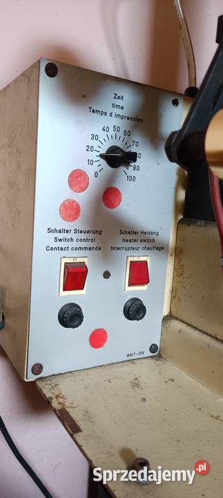 Stęplarka wytłaczarka do logo preforowarka Biznes i Przemysł śląskie Częstochowa