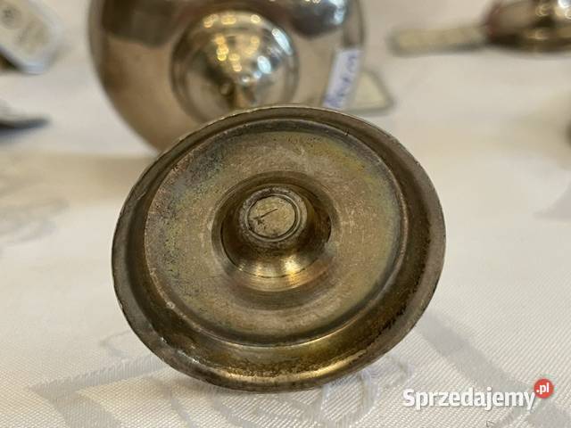 Zestaw 6 srebrnych kieliszków Warmet Kraków