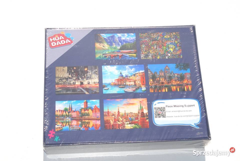 Puzzle 1000 el Huadada krajobraz kajaki jeziora Cieszyn