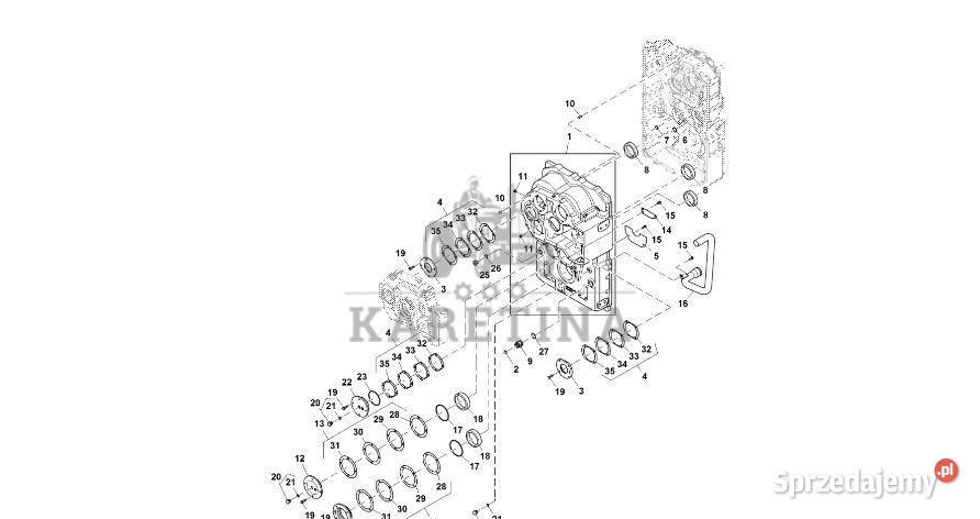 John Deere 9470RX Rura olejowa RE570338