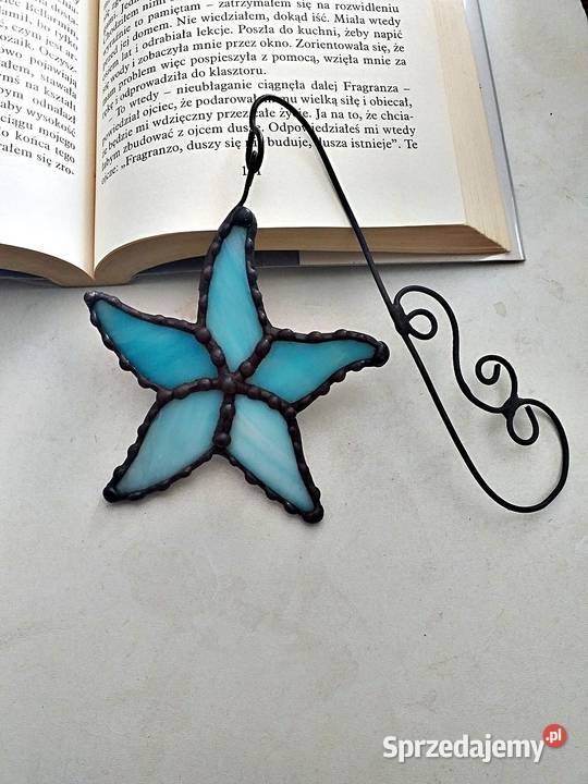 Zakładka do książki Rozgwiazda witraż Piekary Śląskie