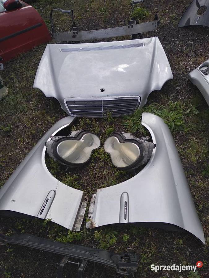 Mercedes w203 maska błotnik lampa zderzak pas Strzelce Krajeńskie