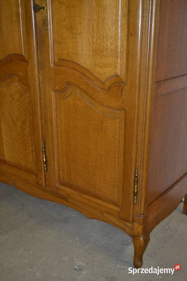 szafa ludwikowska 3 drzwiowa dąb 4 Meble Meble