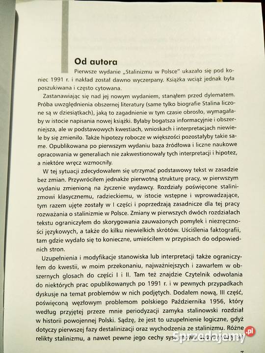 Stalinizm w Polsce książki historyczne