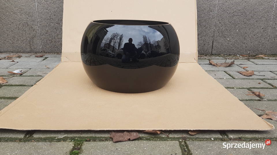 Klosz do lampy MOMO wisząca MURANO GLASS czarna Warszawa