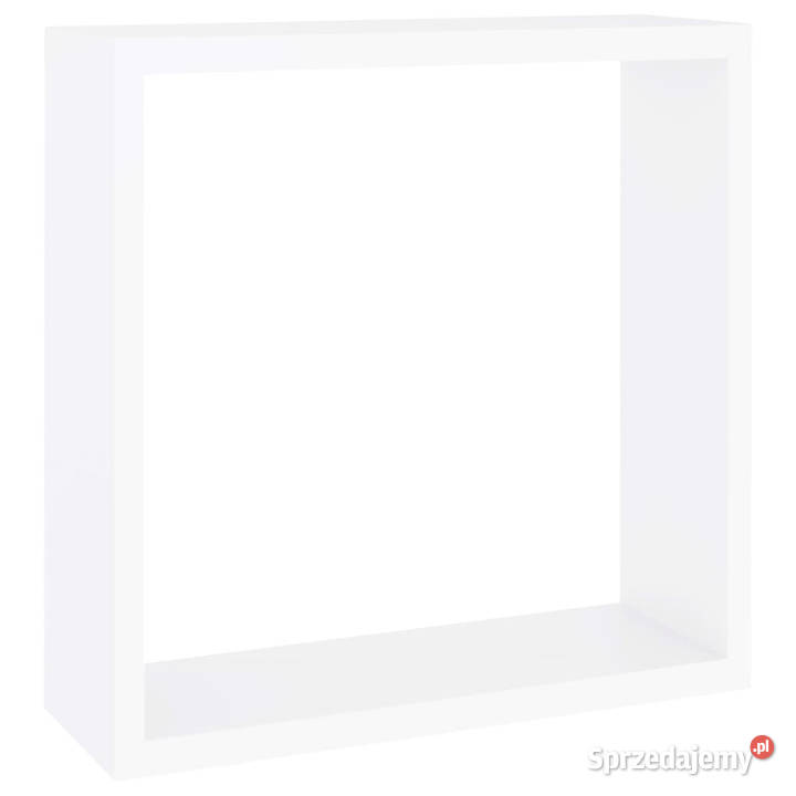 Półki ścienne kostki 3 białe MDF WM323949 Warszawa