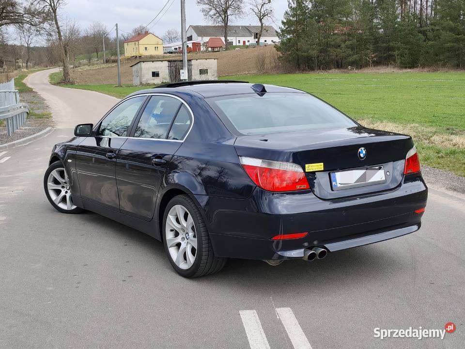 BMW E60 545i V8 333 mazowieckie