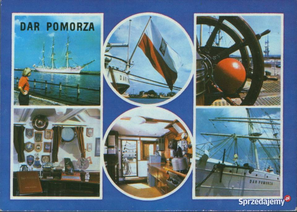 Kartka Okol Gdynia Dar Pomorza 1986 Gliwice
