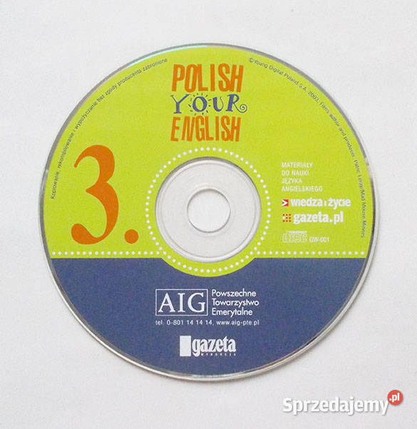 cd z angielskim Polish your English 3 język warmińsko-mazurskie