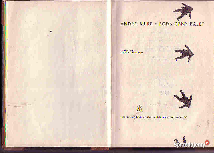 3472 PODNIEBNY BALET ANDRE SUIRE Czyrna sprzedam