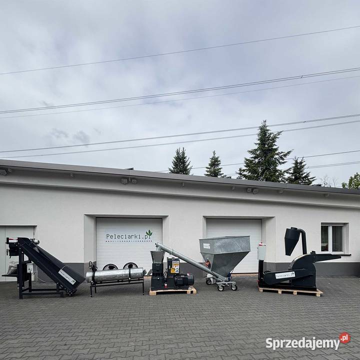 KOMPLETNA LINIA GRANULATY 800h KARMA PASZA śląskie