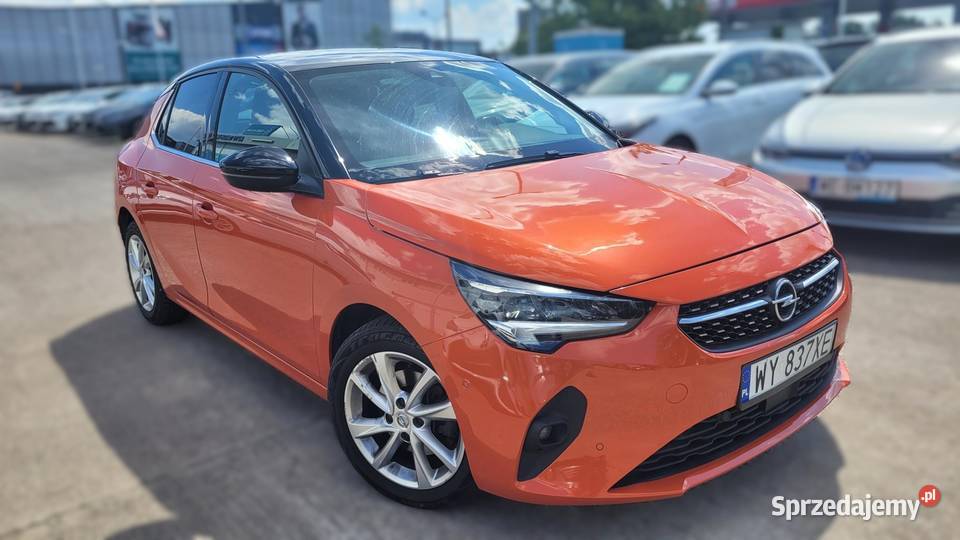 OPEL CORSA 12 Turbo Elegance 100 Kamera 180 LED Zarejestrowany w Polsce Warszawa