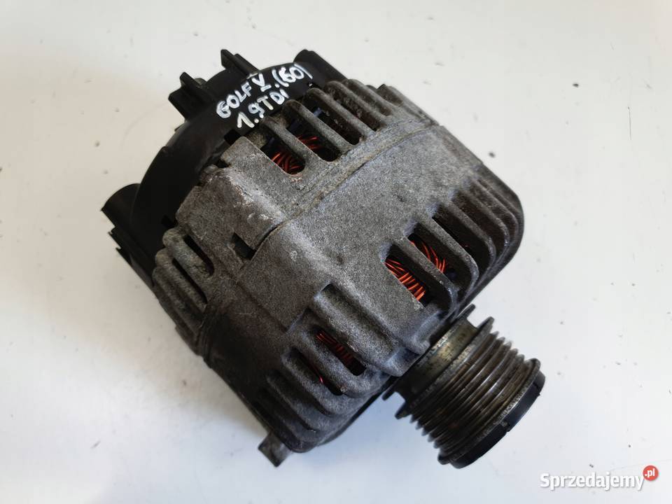 VW Golf V 19 TDI ALTERNATOR valeo 06F903023C Janów