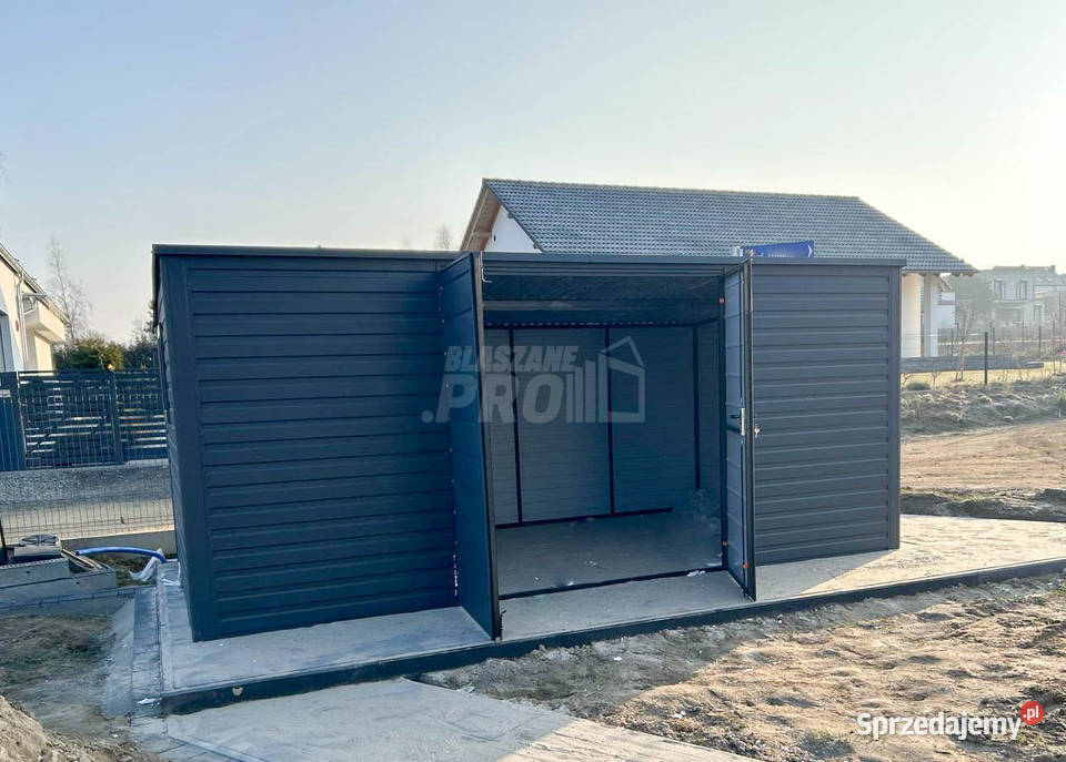 Domek Ogrodowy Schowek 55 x 3 brama 16.5m2 Lidzbark Warmiński