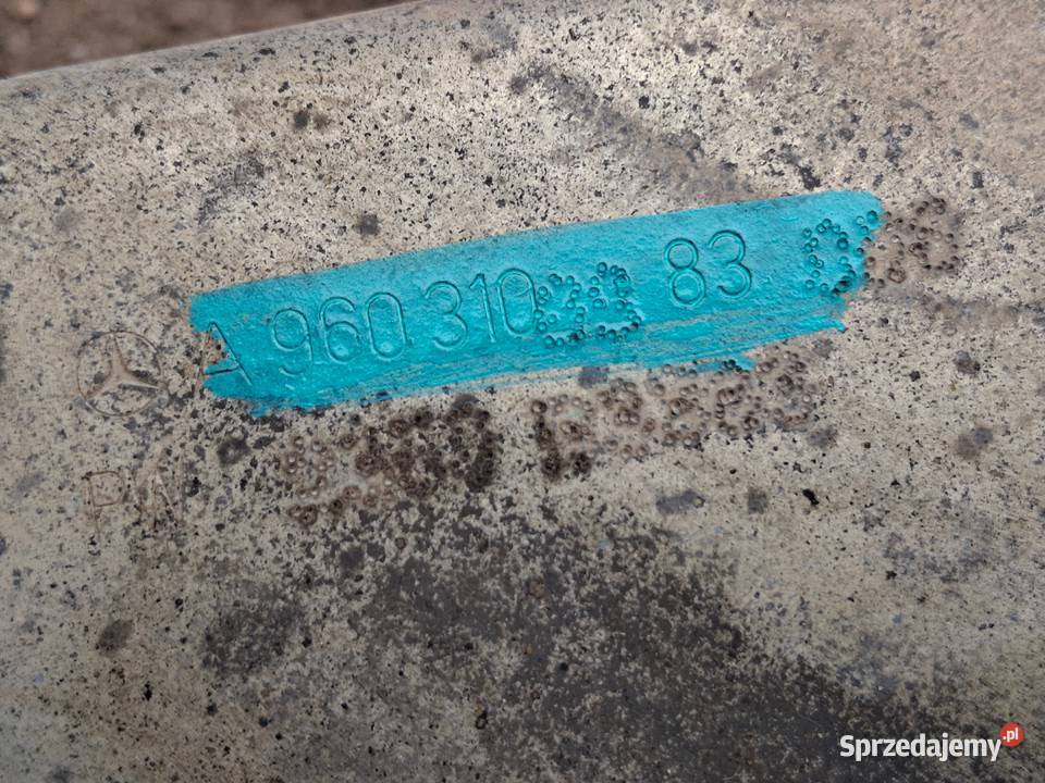 MERCEDES ACTROS MP4 ZAMEK KABINY LEWY PRAWY Bieleń