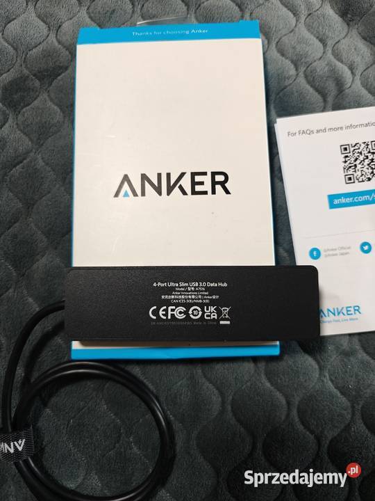 Anker A7516 rozdzielacz hub 4xUSB 30 A7516 Pozostałe opolskie Lewin Brzeski