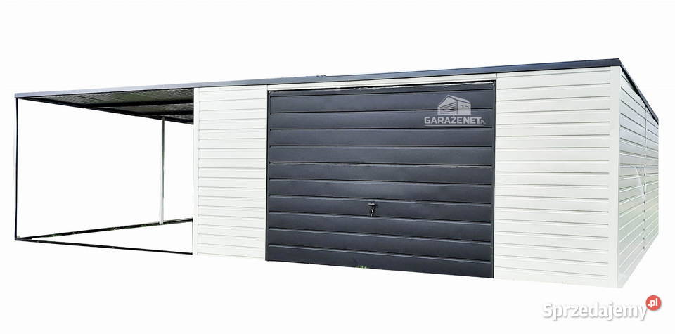 GARAZ BLASZANY 6M X 6M POZIOM WIATA SPAD GARAŻ Łapanów sprzedam