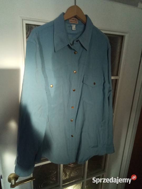 Koszula niebieska damska Vintage mazowieckie Warszawa sprzedam