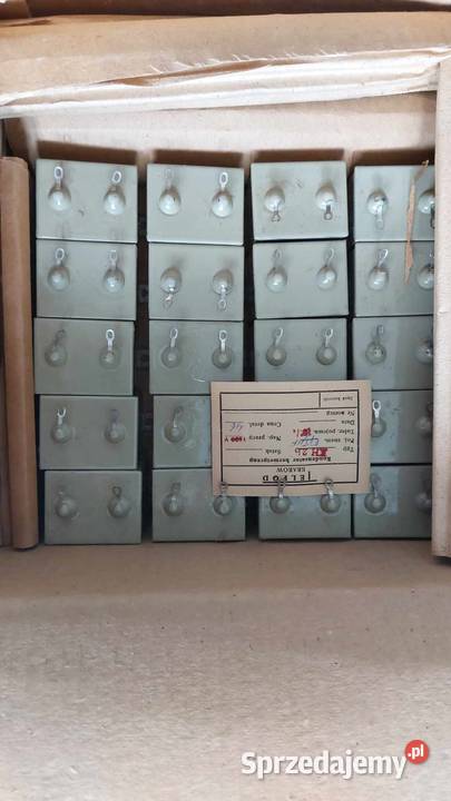 Kondensator hermentyczny KH 2b 05uF 1600V Unitra Dąbrowa Górnicza