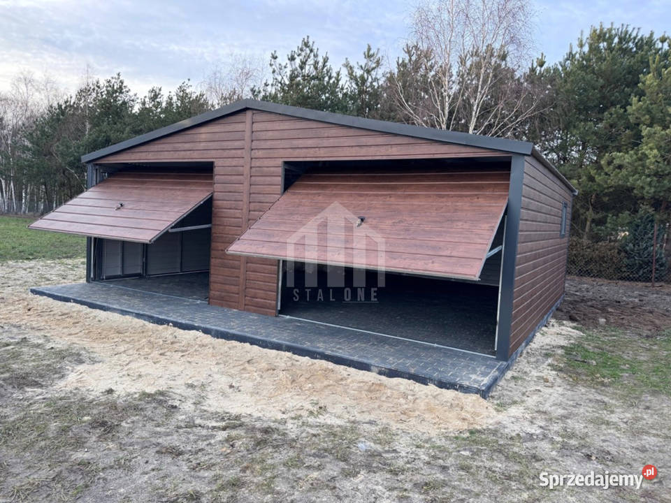 Garaż blaszany 7x5m 2x brama drzwi 2x okno Lubartów sprzedam