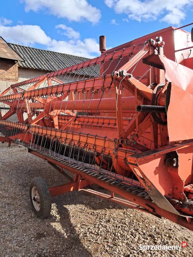 Kombajn zbożowy Bizon Z056 nieuszkodzony łódzkie Wola Mąkolska