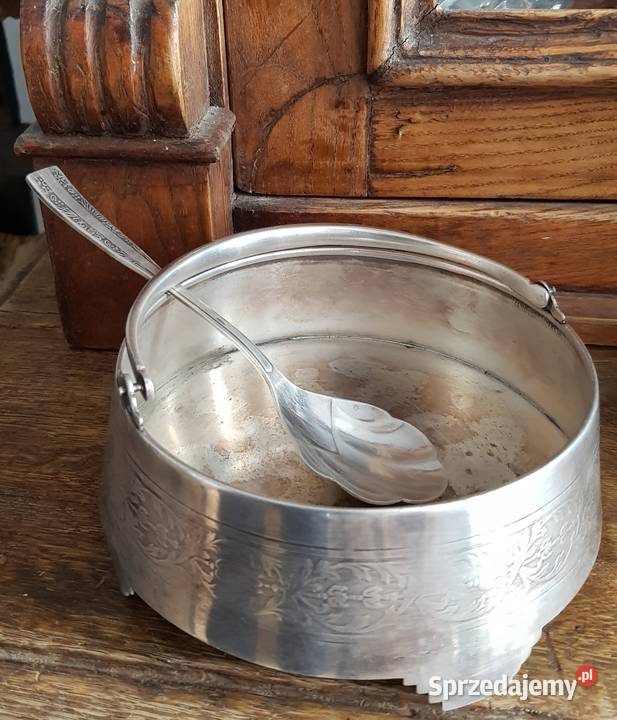 Cukiernica art deco plater firmy Fraget Orneta