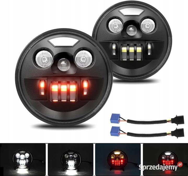 Lampa przednia LED Wrangler SUVy motor 2 małopolskie Jadowniki